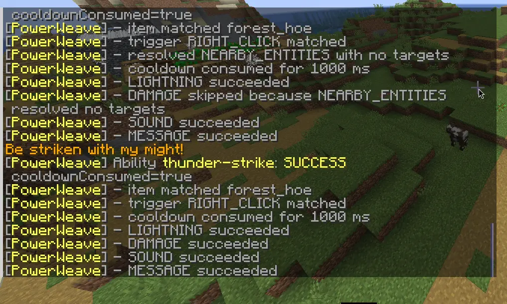 PowerWeave in-game screenshot 4